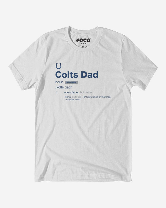 Indianapolis Colts Dad Definition T-Shirt FOCO S - FOCO.com