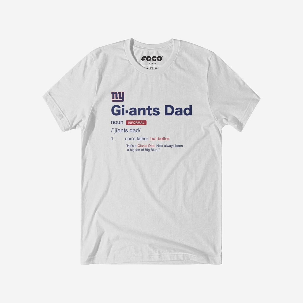 New England Patriots Dad Definition T-Shirt FOCO S - FOCO.com
