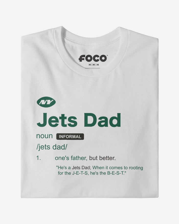 New York Jets Dad Definition T-Shirt FOCO S - FOCO.com