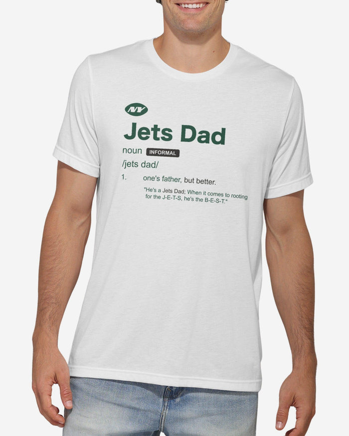 New York Jets Dad Definition T-Shirt FOCO S - FOCO.com
