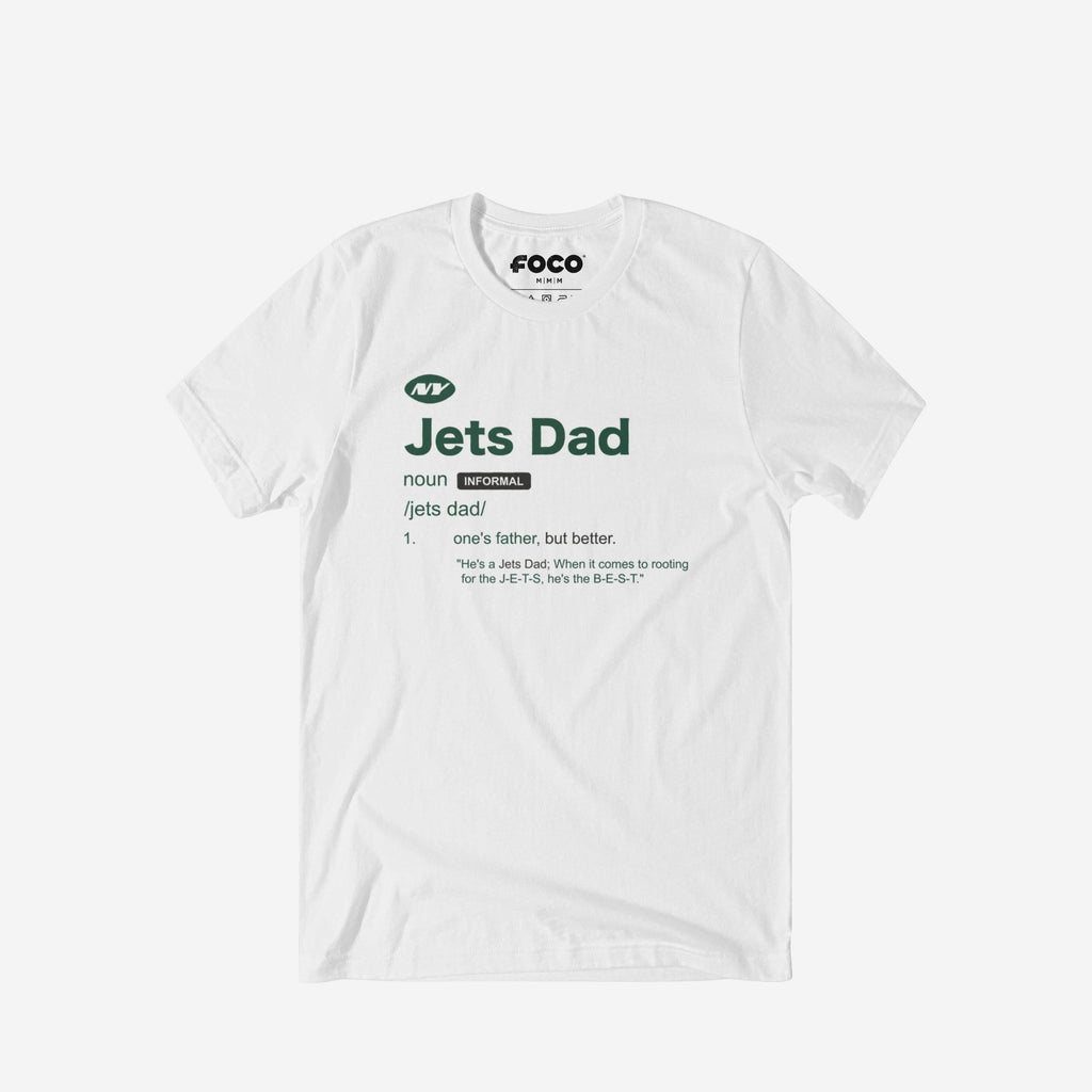 New York Jets Dad Definition T-Shirt FOCO S - FOCO.com