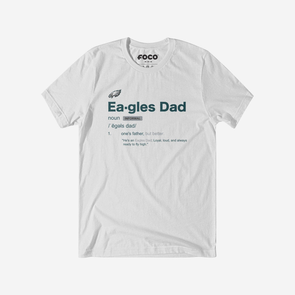 Philadelphia Eagles Dad Definition T-Shirt FOCO S - FOCO.com