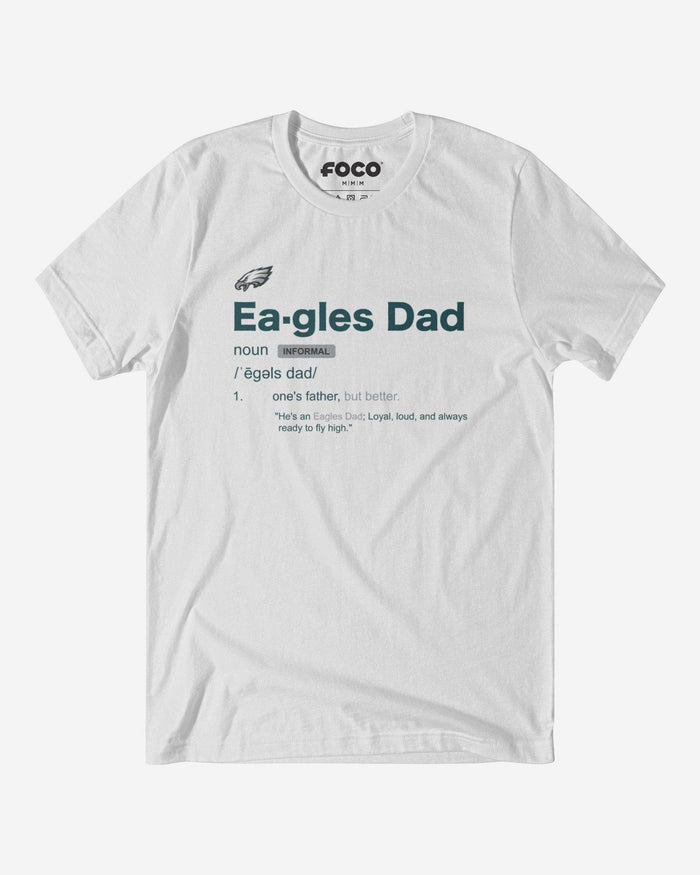 Philadelphia Eagles Dad Definition T-Shirt FOCO S - FOCO.com