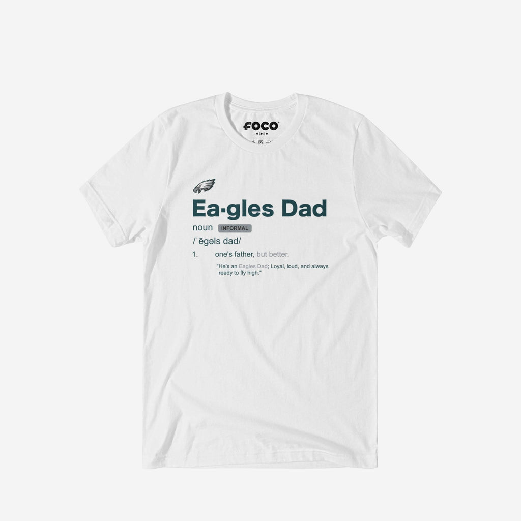Philadelphia Eagles Dad Definition T-Shirt FOCO S - FOCO.com