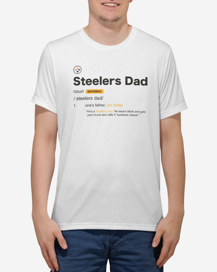 Pittsburgh Steelers Dad Definition T-Shirt FOCO S - FOCO.com