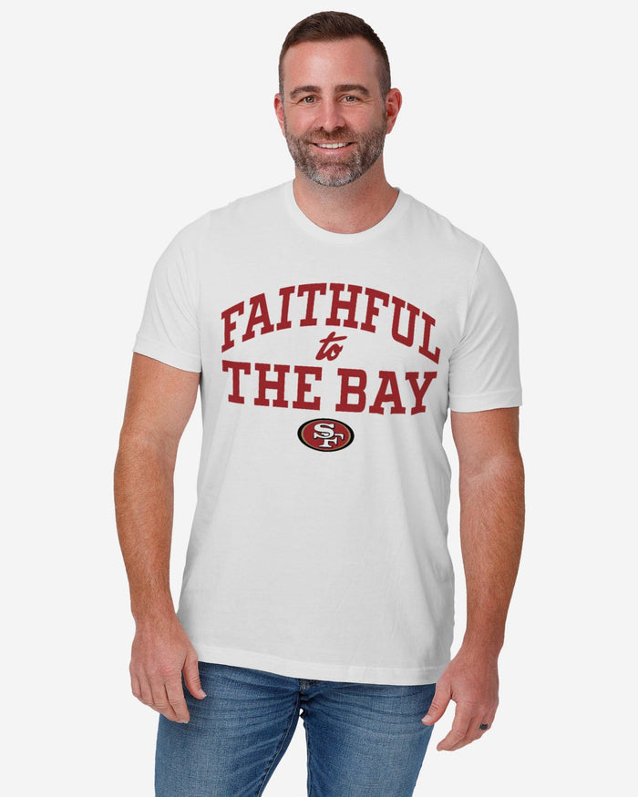 San Francisco 49ers Faithful To The Bay T-Shirt FOCO - FOCO.com