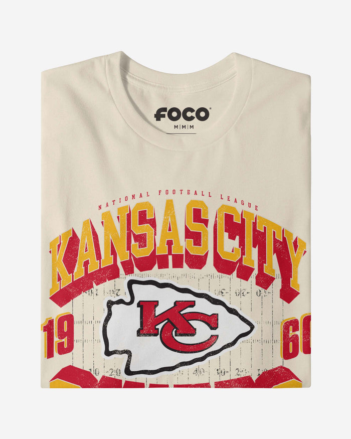 Kansas City Chiefs Field Arched Wordmark T-Shirt