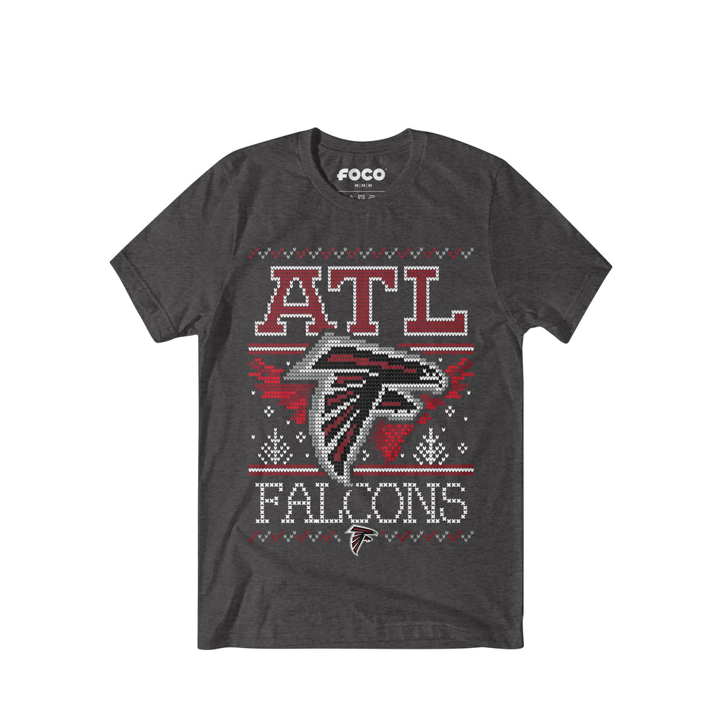 Atlanta Falcons Holiday T-Shirt FOCO S - FOCO.com