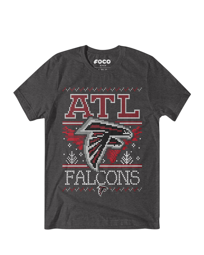Atlanta Falcons Holiday T-Shirt FOCO S - FOCO.com