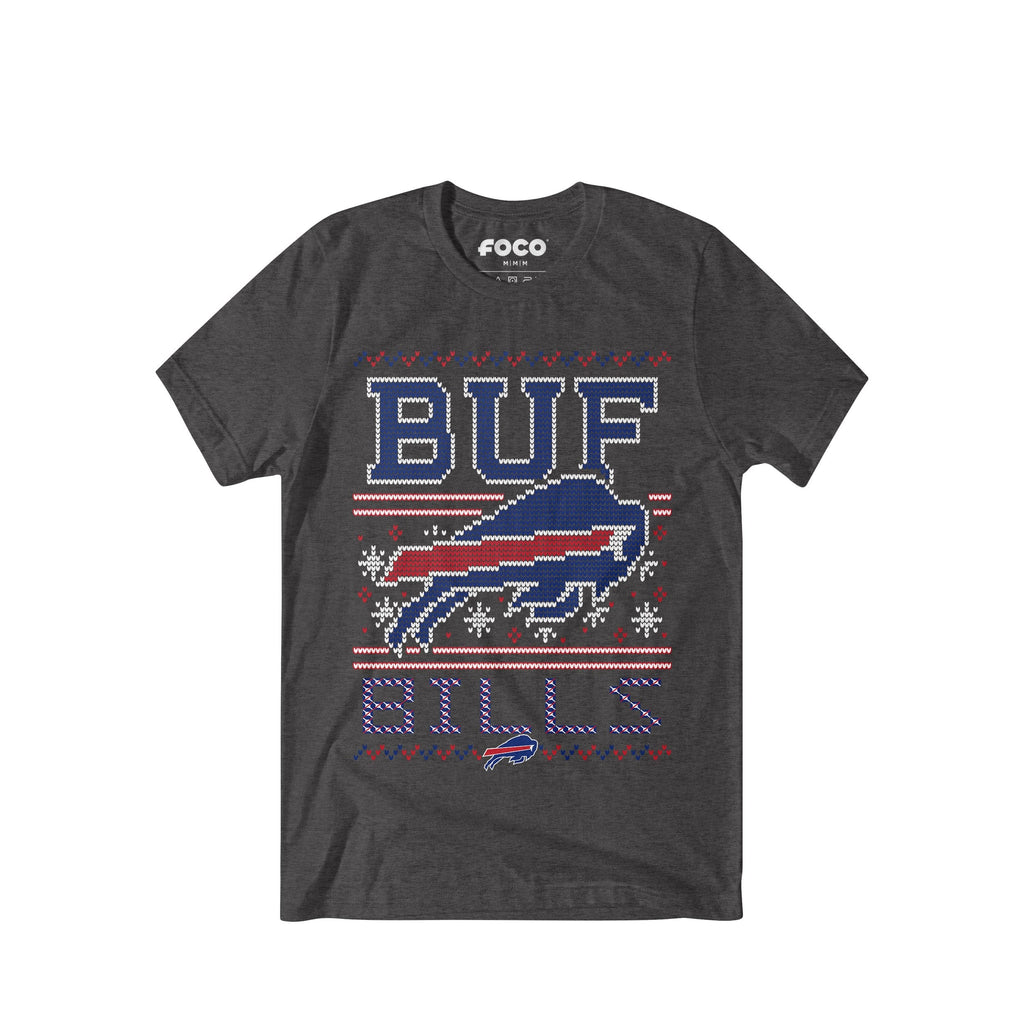 Buffalo Bills Holiday T-Shirt FOCO S - FOCO.com