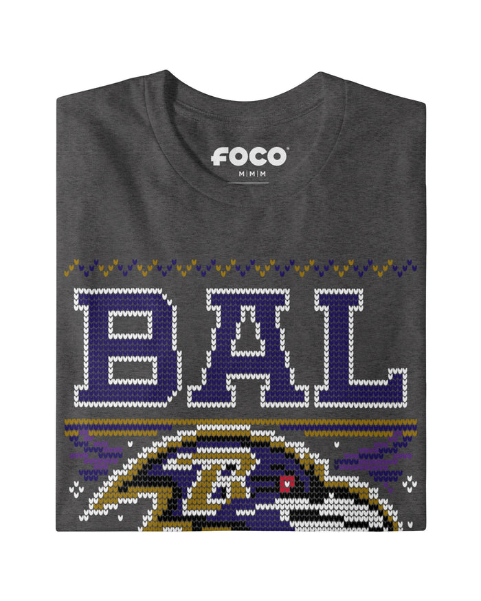 Baltimore Ravens Holiday T-Shirt FOCO S - FOCO.com