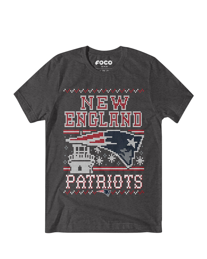 New England Patriots Holiday T-Shirt FOCO S - FOCO.com
