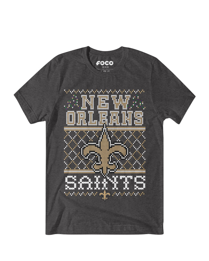 New Orleans Saints Holiday T-Shirt FOCO S - FOCO.com