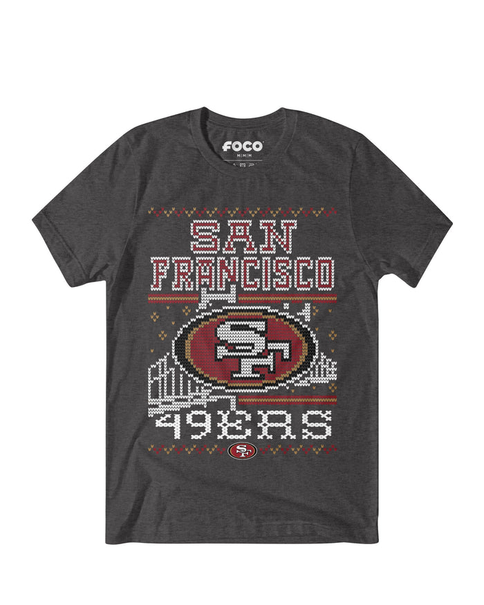 San Francisco 49ers Holiday T-Shirt FOCO S - FOCO.com