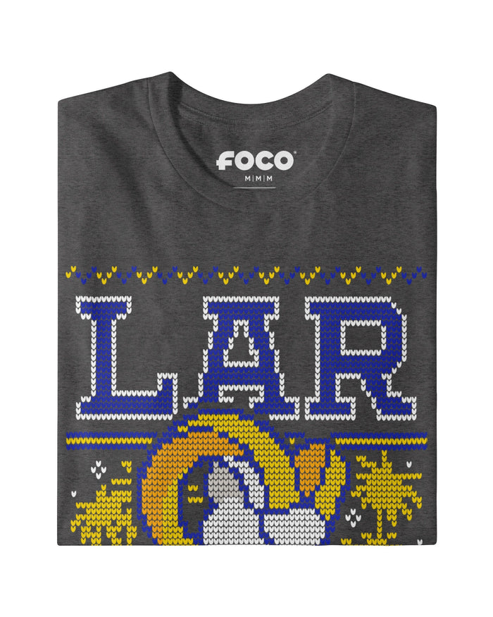 Los Angeles Rams Holiday T-Shirt FOCO S - FOCO.com