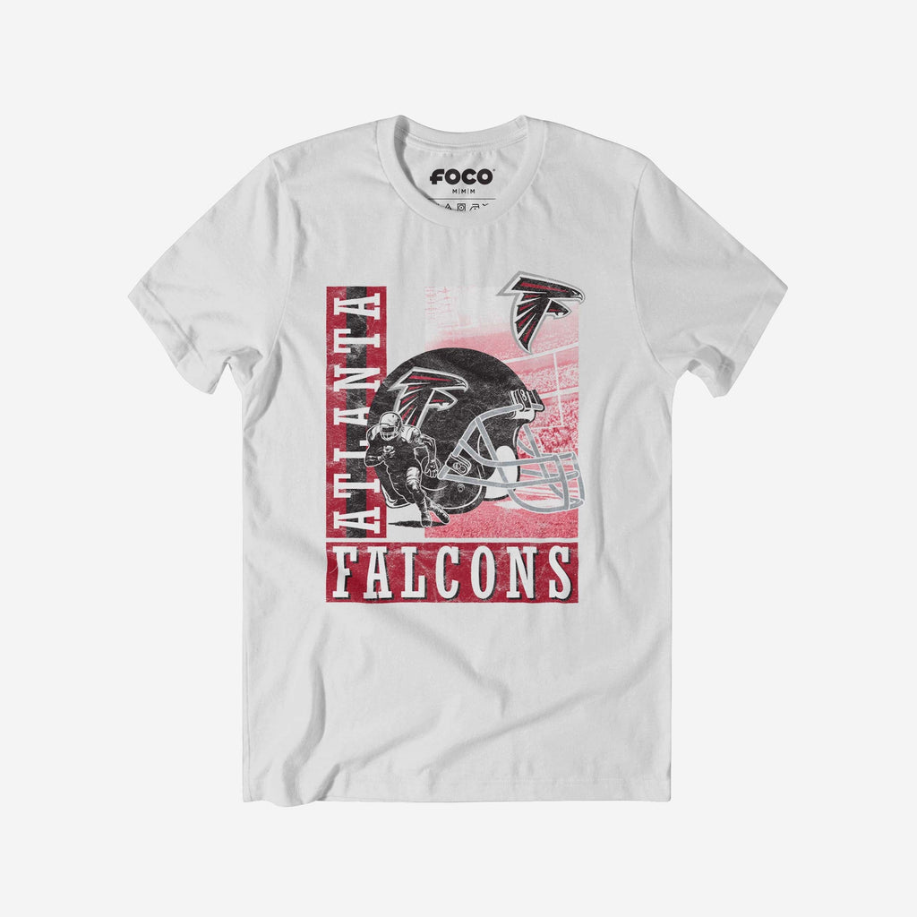 Atlanta Falcons Helmet Dash T-Shirt FOCO S - FOCO.com