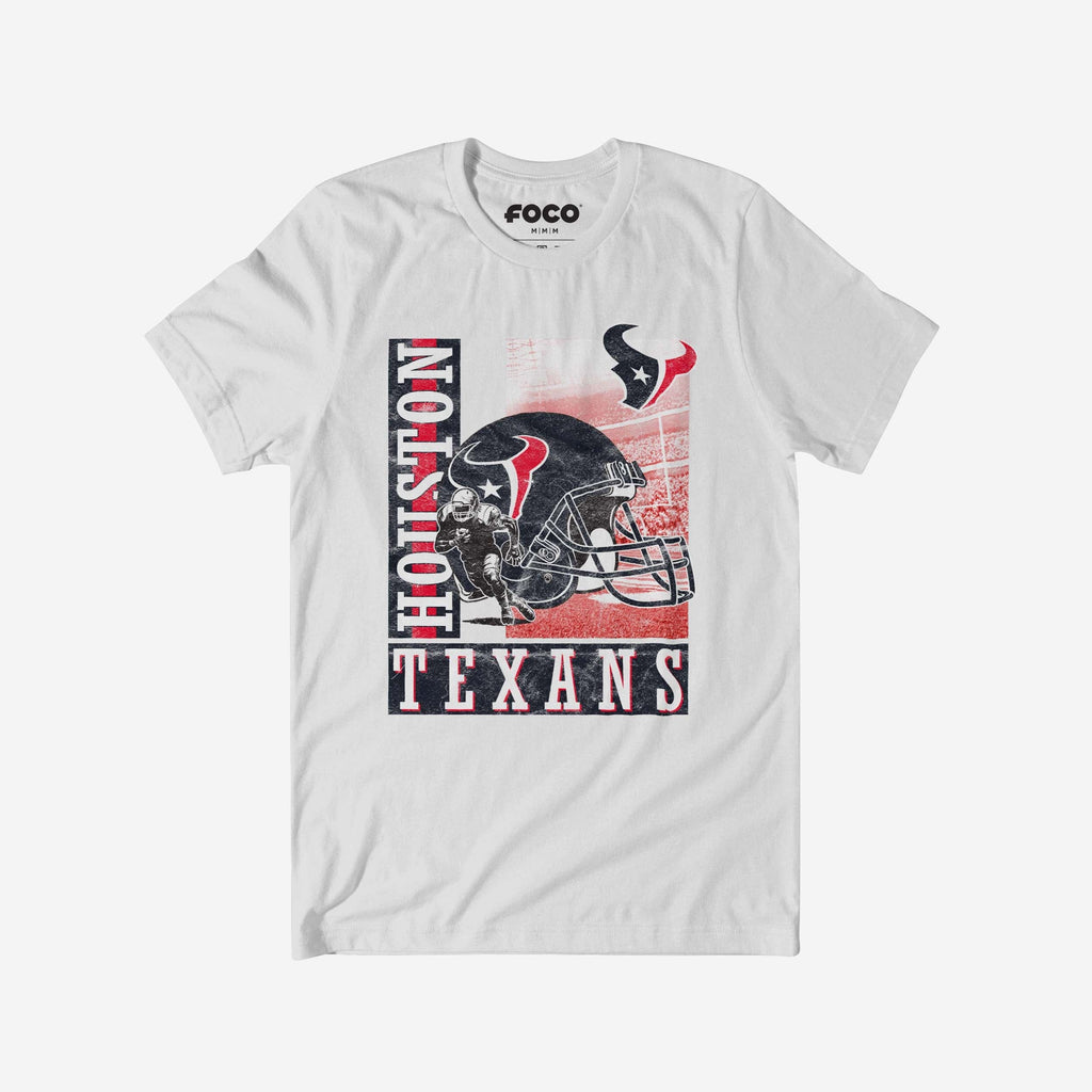 Houston Texans Helmet Dash T-Shirt FOCO S - FOCO.com