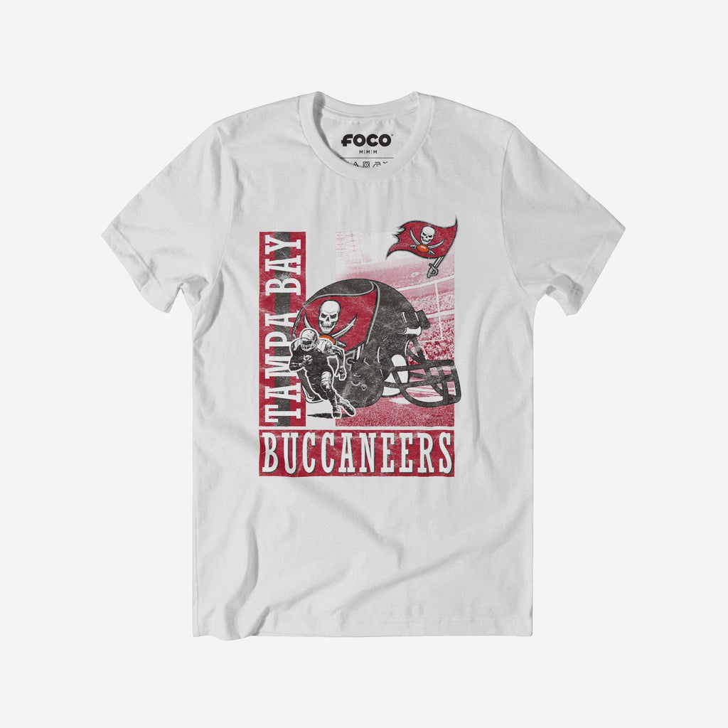 Tampa Bay Buccaneers Helmet Dash T-Shirt FOCO S - FOCO.com