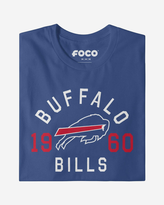 Buffalo Bills Heritage Print T-Shirt FOCO Black S - FOCO.com