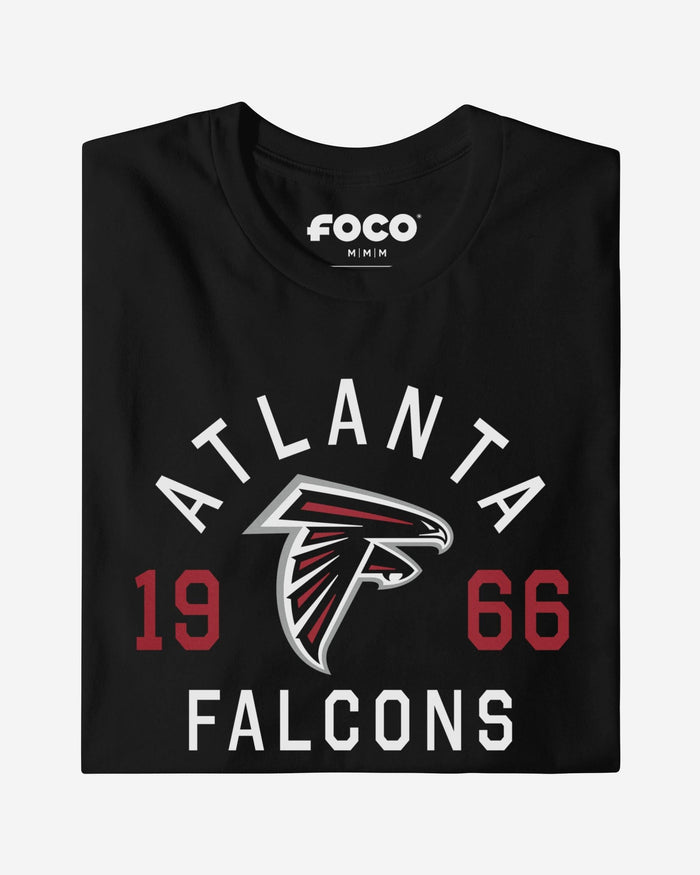 Atlanta Falcons Heritage Print T-Shirt FOCO Canvas Red S - FOCO.com