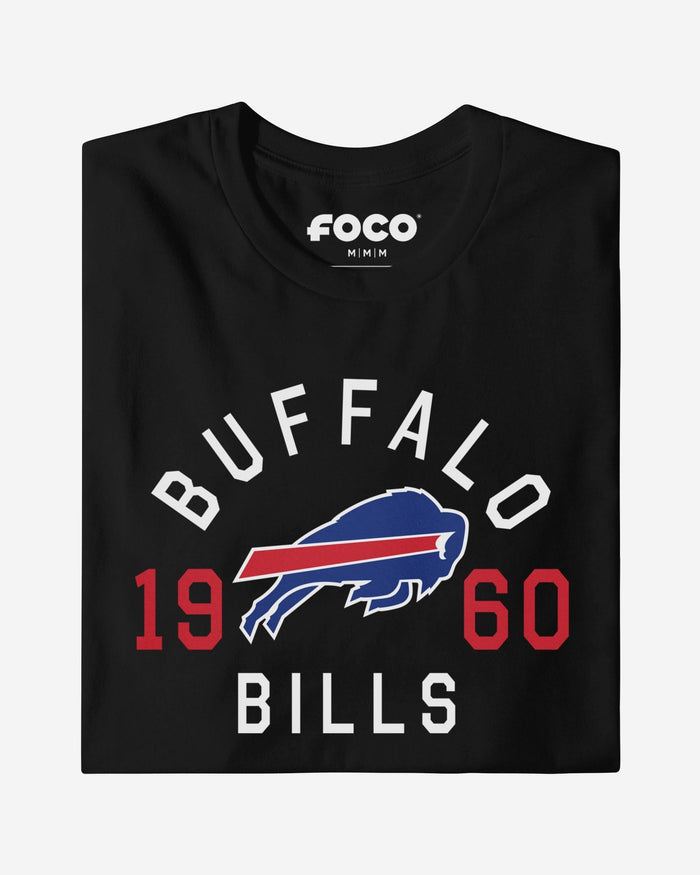 Buffalo Bills Heritage Print T-Shirt FOCO True Royal S - FOCO.com