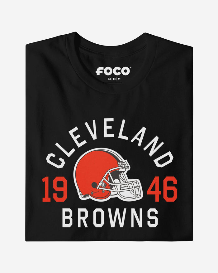 Cleveland Browns Heritage Print T-Shirt FOCO Poppy S - FOCO.com