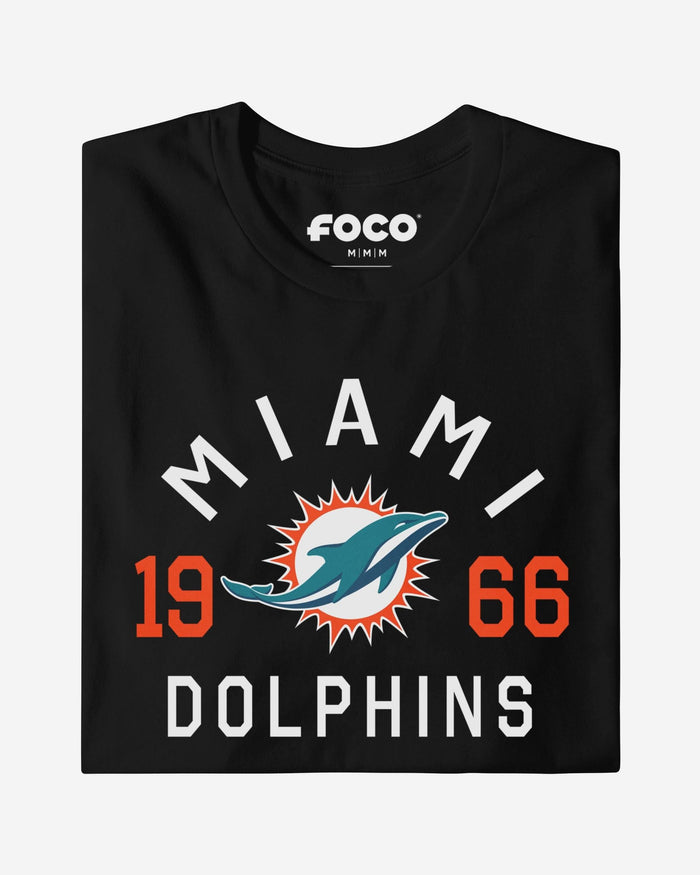 Miami Dolphins Heritage Print T-Shirt FOCO Marine S - FOCO.com