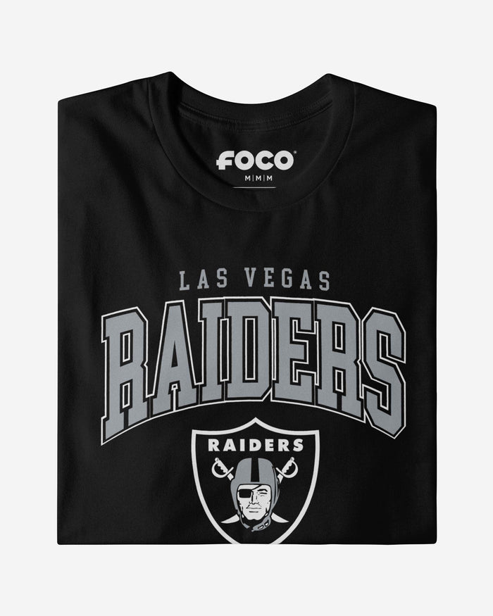 Las Vegas Raiders Classic Arched Logo Long Sleeve T-Shirt FOCO - FOCO.com