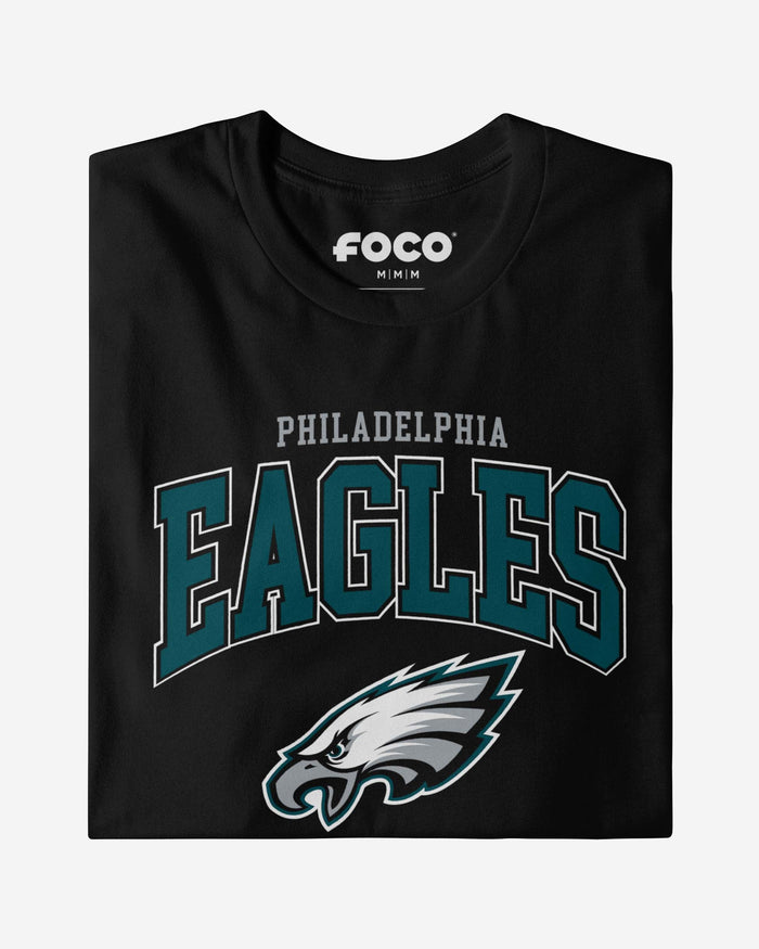 Philadelphia Eagles Classic Arched Logo Long Sleeve T-Shirt FOCO - FOCO.com