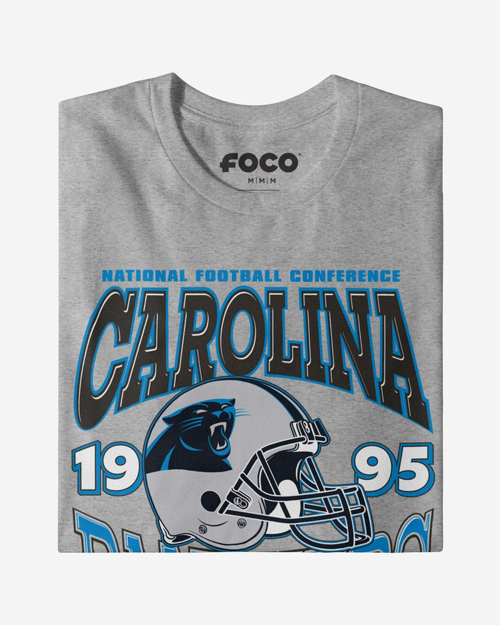 Carolina Panthers Classic Team Helmet Long Sleeve T-Shirt FOCO - FOCO.com