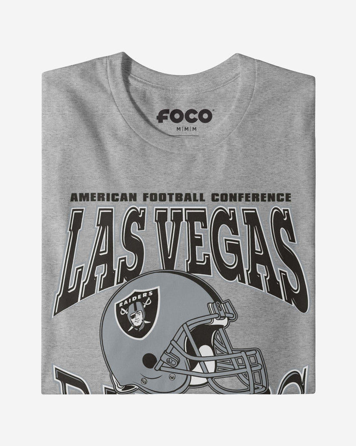 Las Vegas Raiders Classic Team Helmet Long Sleeve T-Shirt FOCO - FOCO.com