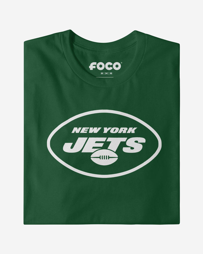 New York Jets 2019 Retro Logo Long Sleeve T-Shirt FOCO - FOCO.com