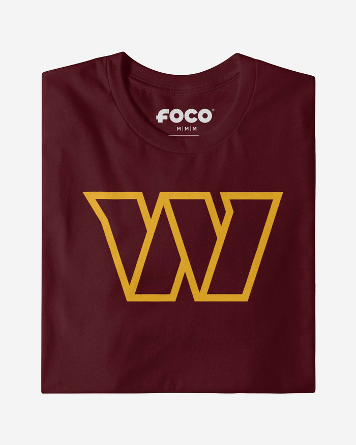 Washington Commanders Primary Logo Long Sleeve T-Shirt FOCO - FOCO.com