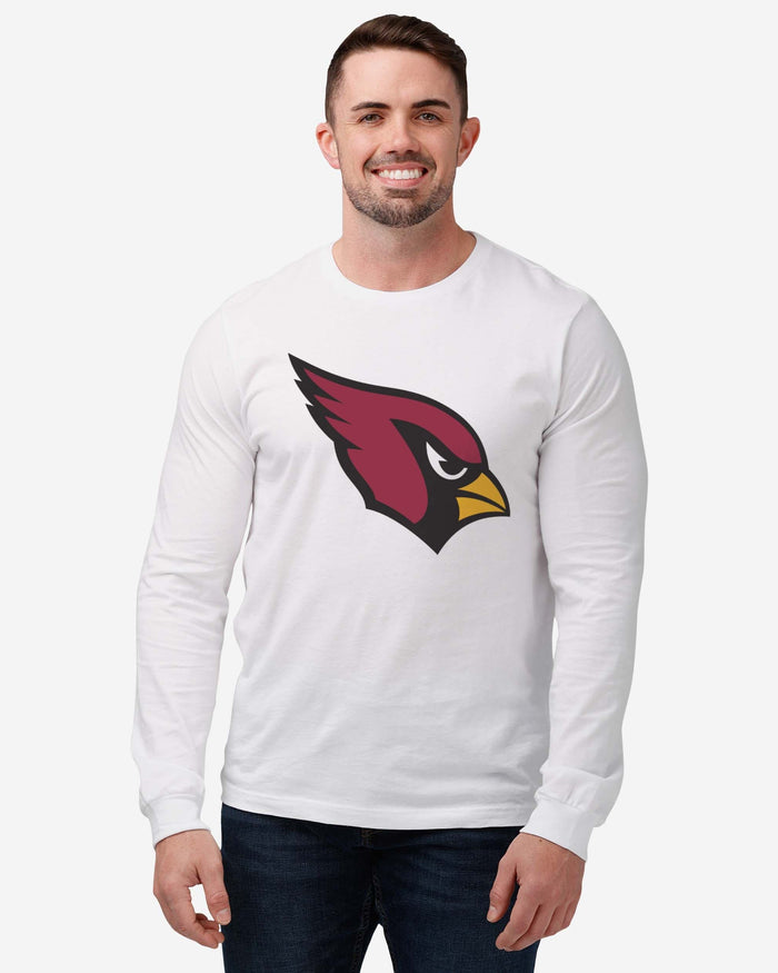 Arizona Cardinals Primary Logo Long Sleeve T-Shirt FOCO - FOCO.com