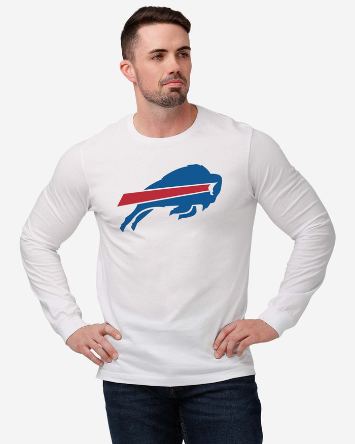 Buffalo Bills Primary Logo Long Sleeve T-Shirt FOCO - FOCO.com