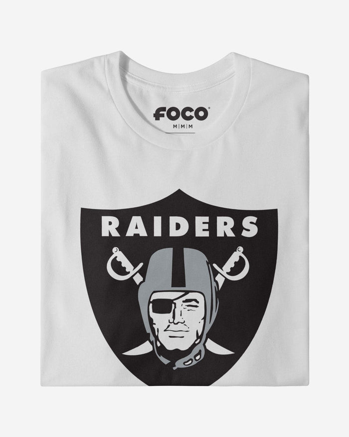 Las Vegas Raiders Primary Logo Long Sleeve T-Shirt FOCO - FOCO.com