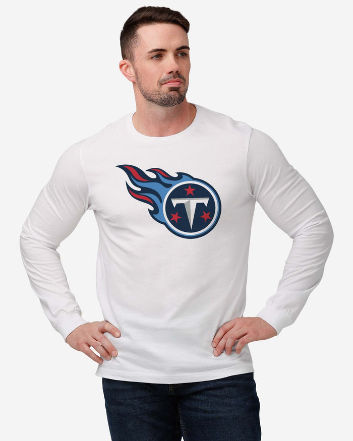 Tennessee Titans Primary Logo Long Sleeve T-Shirt FOCO - FOCO.com