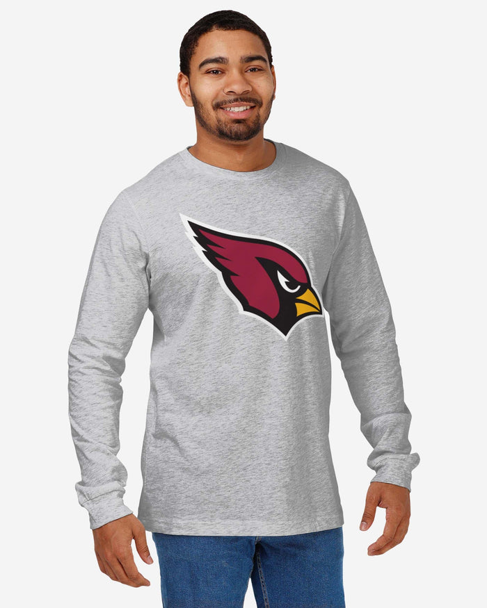 Arizona Cardinals Primary Logo Long Sleeve T-Shirt FOCO - FOCO.com