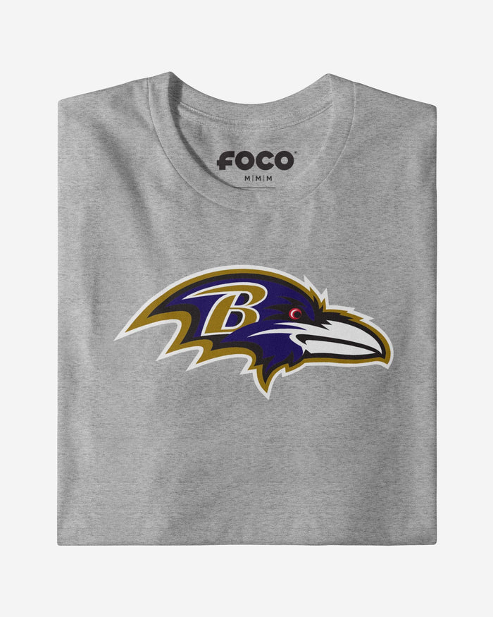 Baltimore Ravens Primary Logo Long Sleeve T-Shirt FOCO - FOCO.com