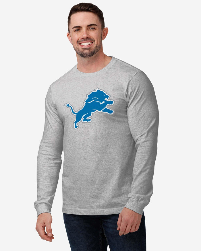 Detroit Lions Primary Logo Long Sleeve T-Shirt FOCO - FOCO.com