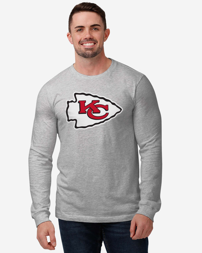 Kansas City Chiefs Primary Logo Long Sleeve T-Shirt FOCO - FOCO.com