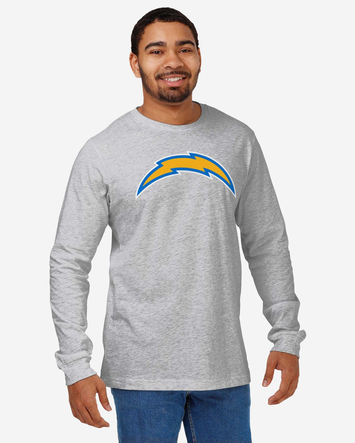 Los Angeles Chargers Primary Logo Long Sleeve T-Shirt FOCO - FOCO.com