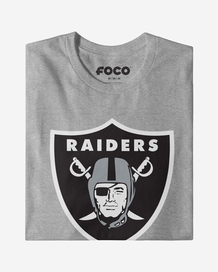 Las Vegas Raiders Primary Logo Long Sleeve T-Shirt FOCO - FOCO.com