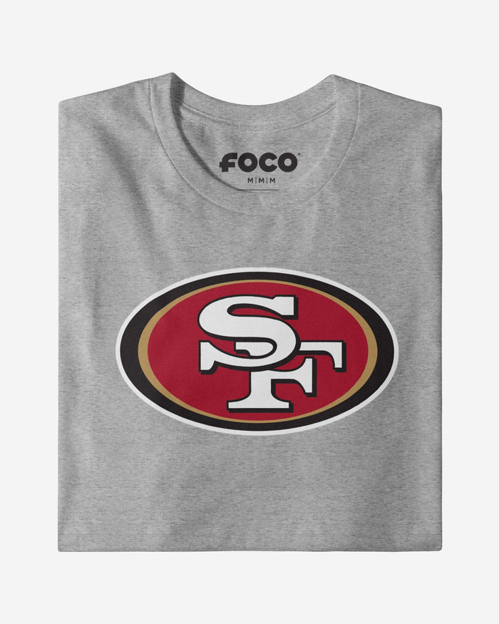 San Francisco 49ers Primary Logo Long Sleeve T-Shirt FOCO - FOCO.com