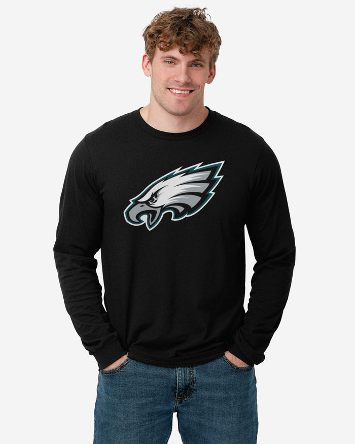 Philadelphia Eagles Primary Logo Long Sleeve T-Shirt FOCO - FOCO.com