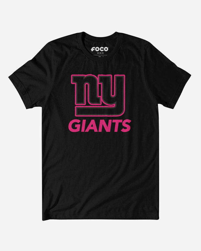 New York Giants Highlight Reel T-Shirt FOCO Black/Neon Pink S - FOCO.com