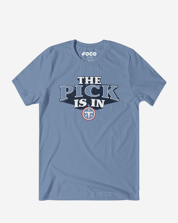 Tennessee Titans Pick Is In T-Shirt FOCO S - FOCO.com