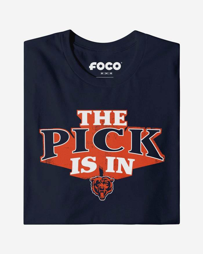 Chicago Bears Pick Is In T-Shirt FOCO S - FOCO.com