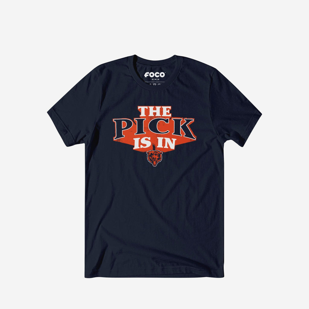 Chicago Bears Pick Is In T-Shirt FOCO S - FOCO.com