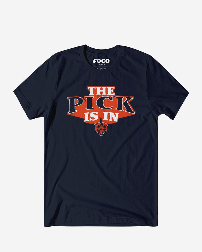 Chicago Bears Pick Is In T-Shirt FOCO S - FOCO.com
